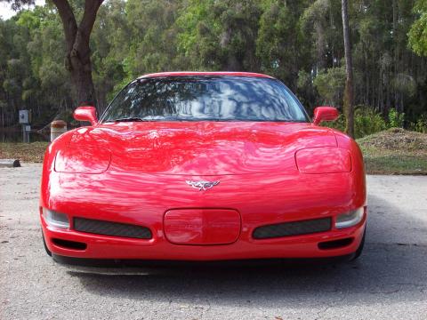 Torch Red 2003 Chevrolet Corvette Z06 with Black interior Torch Red 