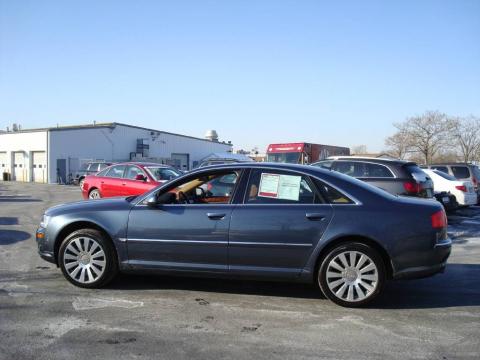 Northern Blue Pearl Audi A8 4.2 quattro.  Click to enlarge.