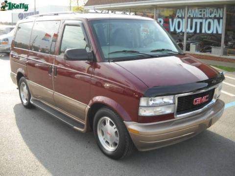 Dark Toreador Red Metallic GMC Safari AWD.  Click to enlarge.