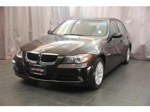 Jet Black BMW 3 Series 328xi Sedan.  Click to enlarge.