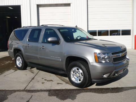 Greystone Metallic Chevrolet Suburban LT 4x4.  Click to enlarge.