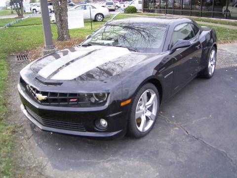 Black Chevrolet Camaro SS/RS Coupe.  Click to enlarge.