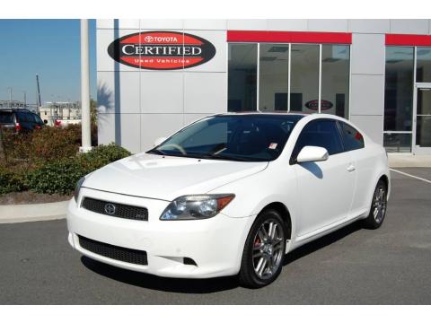 Super White Scion tC .  Click to enlarge.
