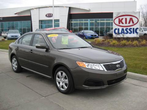 Metal Bronze Kia Optima LX.  Click to enlarge.
