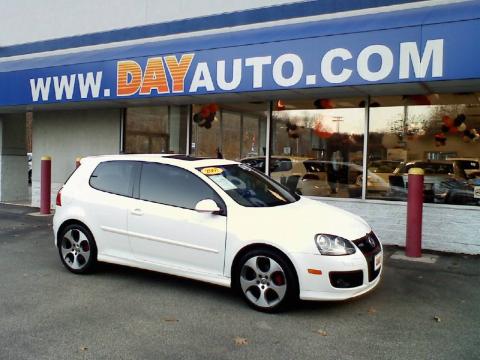 Candy White Volkswagen GTI 2 Door.  Click to enlarge.