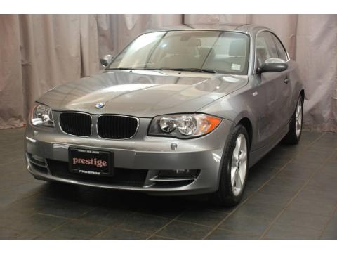 Space Grey Metallic BMW 1 Series 128i Coupe.  Click to enlarge.