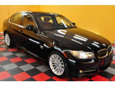 Jet Black BMW 3 Series 335xi Sedan.  Click to enlarge.
