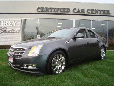 Thunder Gray Chromaflair Cadillac CTS 4 AWD Sedan.  Click to enlarge.