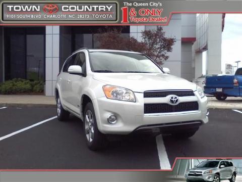 Blizzard White Pearl Toyota RAV4 Limited.  Click to enlarge.