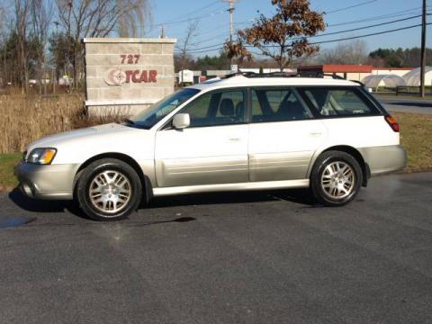 White Frost Pearl Subaru Outback VDC Wagon.  Click to enlarge.