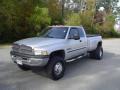 Front 3/4 View of 2001 Dodge Ram 3500 SLT Quad Cab 4x4 Dually #1