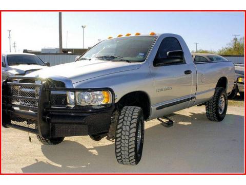 Bright Silver Metallic Dodge Ram 2500 ST Regular Cab 4x4.  Click to enlarge.