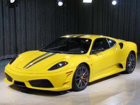 Yellow Ferrari F430 Scuderia Coupe.  Click to enlarge.