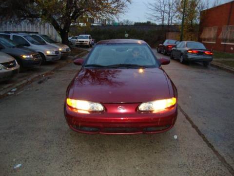 Ruby Red Oldsmobile Alero GL Sedan.  Click to enlarge.