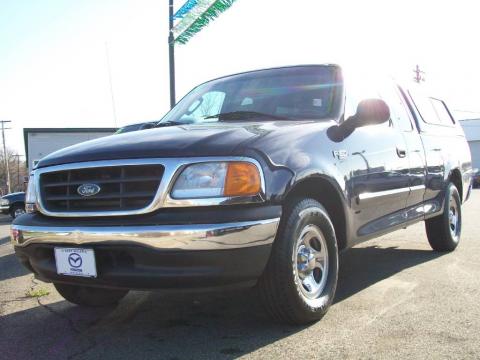True Blue Metallic Ford F150 XLT Heritage SuperCab.  Click to enlarge.