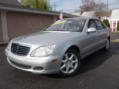 Brilliant Silver Metallic Mercedes-Benz S 430 4Matic Sedan.  Click to enlarge.