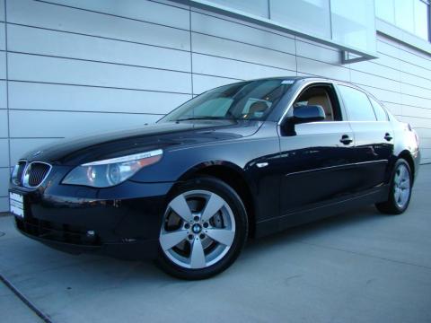 Monaco Blue Metallic BMW 5 Series 530xi Sedan.  Click to enlarge.