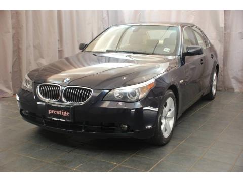 Monaco Blue Metallic BMW 5 Series 530xi Sedan.  Click to enlarge.