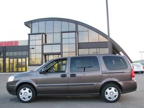 Desert Brown Metallic Chevrolet Uplander LS.  Click to enlarge.