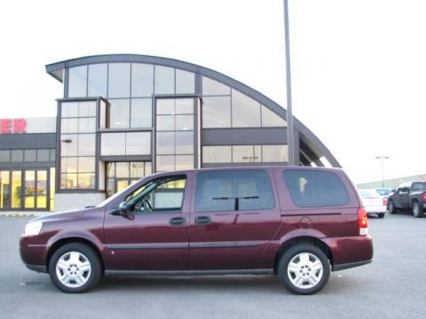 Bordeaux Red Metallic Chevrolet Uplander LS.  Click to enlarge.