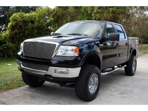 Black Ford F150 FX4 SuperCrew 4x4.  Click to enlarge.