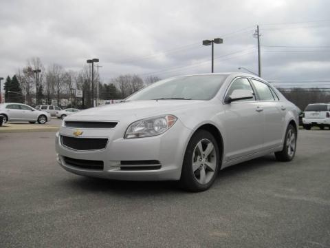Silver Ice Metallic Chevrolet Malibu LT Sedan.  Click to enlarge.