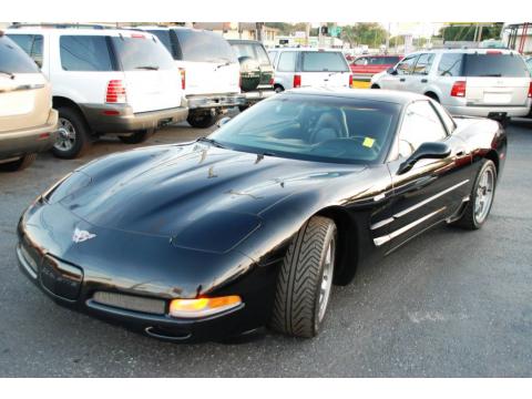 Black Chevrolet Corvette Z06.  Click to enlarge.