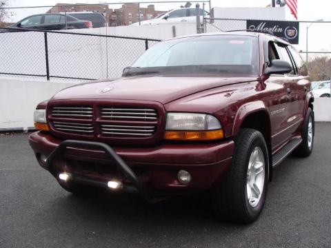 Dark Garnet Red Pearl Dodge Durango R/T 4x4.  Click to enlarge.