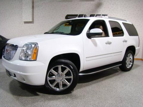 Summit White GMC Yukon Denali AWD.  Click to enlarge.