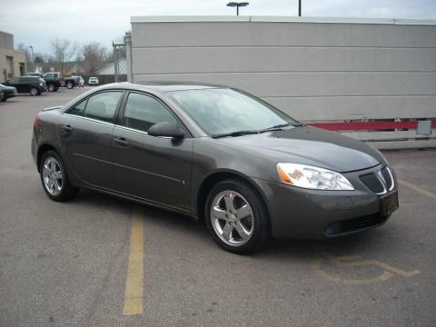 Granite Metallic Pontiac G6 GT Sedan.  Click to enlarge.