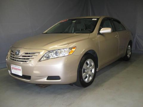 Desert Sand Mica Toyota Camry LE.  Click to enlarge.