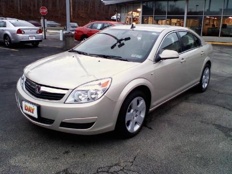 Gold Mist Metallic Saturn Aura XE.  Click to enlarge.