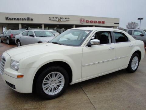 Cool Vanilla White Chrysler 300 Touring.  Click to enlarge.