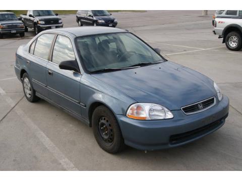 Cyclone Blue Metallic Honda Civic LX Sedan.  Click to enlarge.
