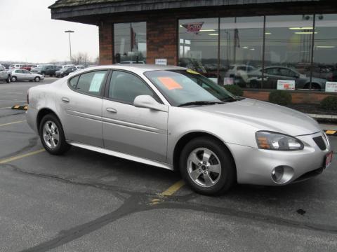 Liquid Silver Metallic Pontiac Grand Prix Sedan.  Click to enlarge.
