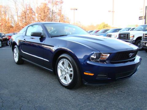 Kona Blue Metallic Ford Mustang V6 Coupe.  Click to enlarge.