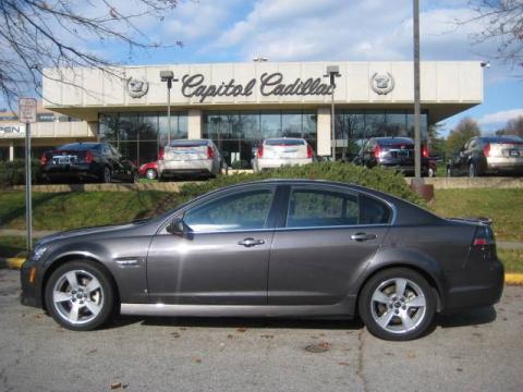 Magnetic Gray Metallic Pontiac G8 GT.  Click to enlarge.