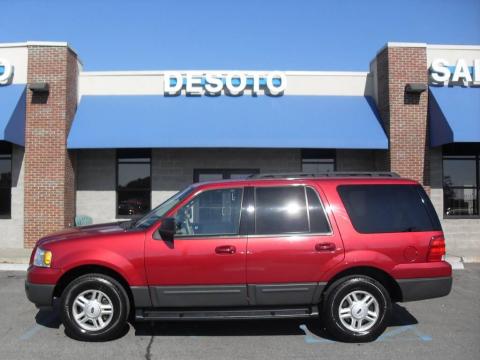 Redfire Metallic Ford Expedition XLT.  Click to enlarge.