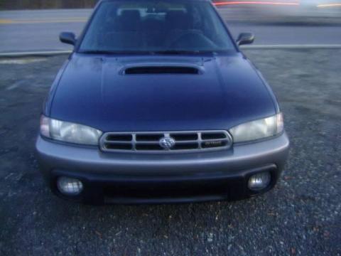 Deep Sapphire Blue Subaru Legacy Outback Wagon.  Click to enlarge.