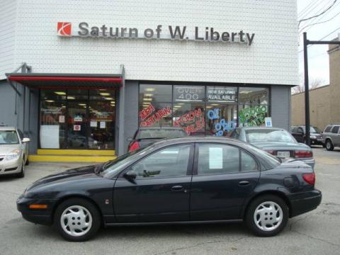 Black Silver Saturn S Series SL2 Sedan.  Click to enlarge.