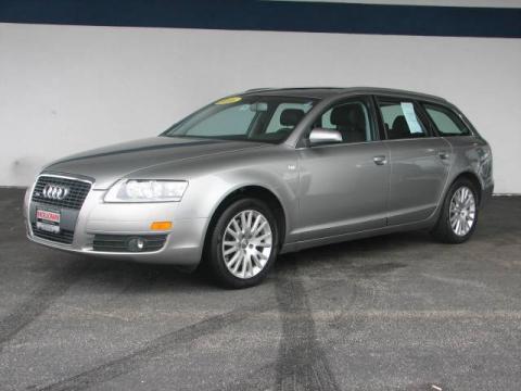 Light Silver Metallic Audi A6 3.2 quattro Avant.  Click to enlarge.
