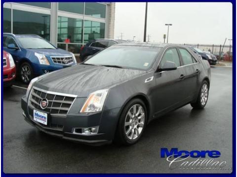 Thunder Gray Chromaflair Cadillac CTS 4 AWD Sedan.  Click to enlarge.