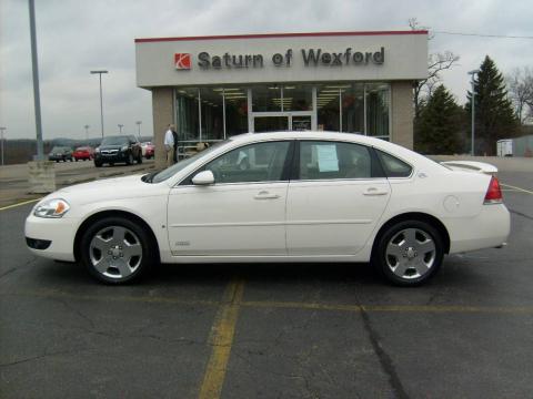 White Chevrolet Impala SS.  Click to enlarge.