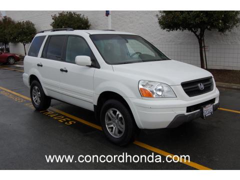 Taffeta White Honda Pilot EX 4WD.  Click to enlarge.