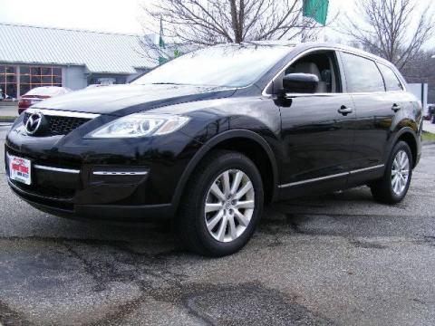 Brilliant Black Mazda CX-9 Touring AWD.  Click to enlarge.