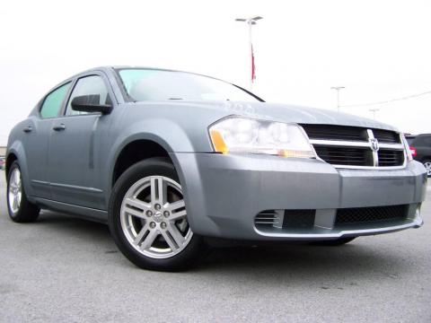Silver Steel Metallic Dodge Avenger SXT.  Click to enlarge.