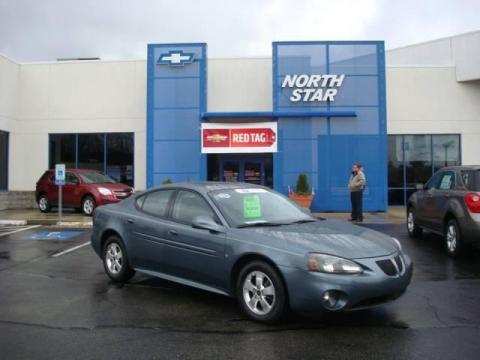 Stealth Gray Metallic Pontiac Grand Prix Sedan.  Click to enlarge.