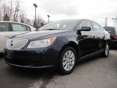 Midnight Blue Metallic Buick LaCrosse CX.  Click to enlarge.