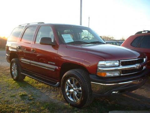 Redfire Metallic Chevrolet Tahoe LS.  Click to enlarge.
