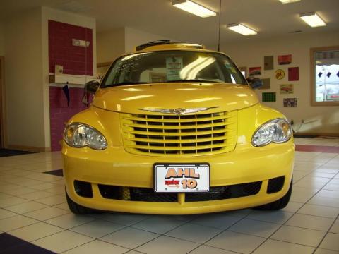 Solar Yellow Chrysler PT Cruiser Street Cruiser Route 66 Edition.  Click to enlarge.